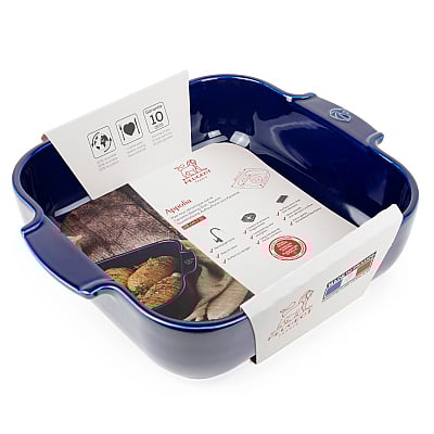 Peugeot Appolia Oven Dish Square 28 cm Blue