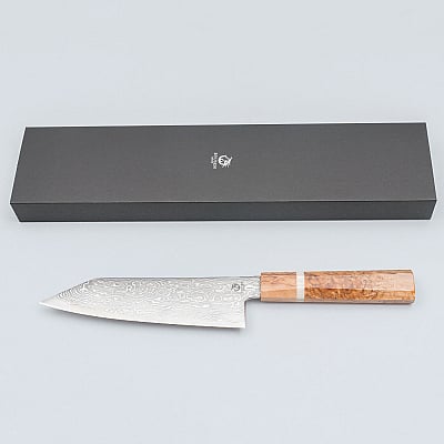 Ryusen Fukakuryu Birch Santoku 17 cm