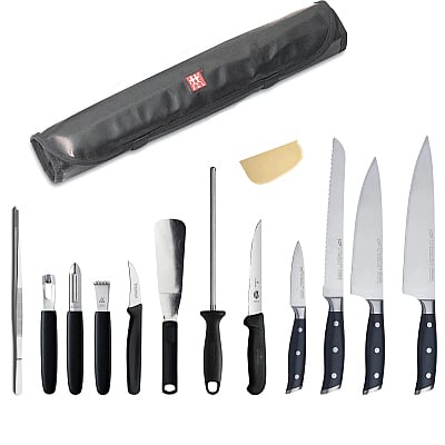 Messenmap met Sabatier Integra Messen 14 Delig