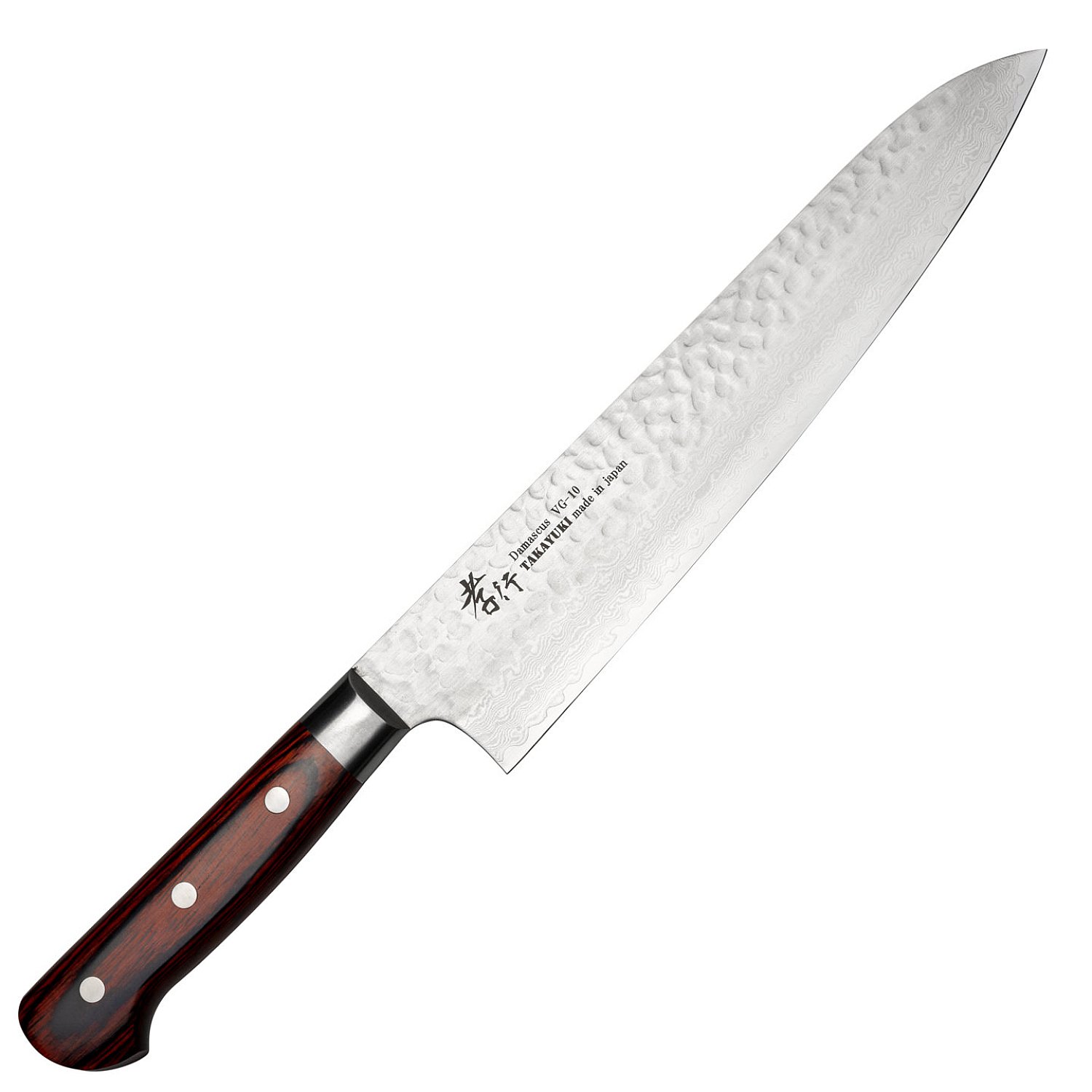 Sakai Takayuki 33 Layer Damascus Chef's Knife 24 cm Knivesworld.eu