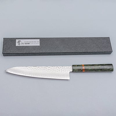 Sakai Takayuki 33 Layer Damascus SUI Koksmes 21 cm