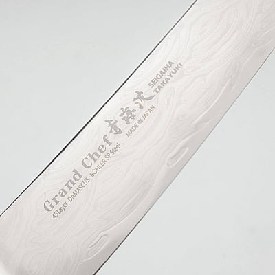 Sakai Takayuki Grand Chef Seigaiha Damascus Petty 15 cm