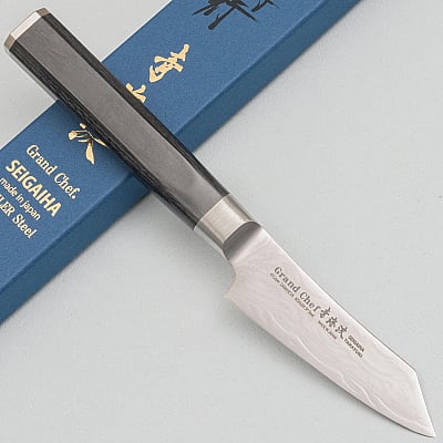 Sakai Takayuki Grand Chef Seigaiha Damascus Ktip Petty 8 cm