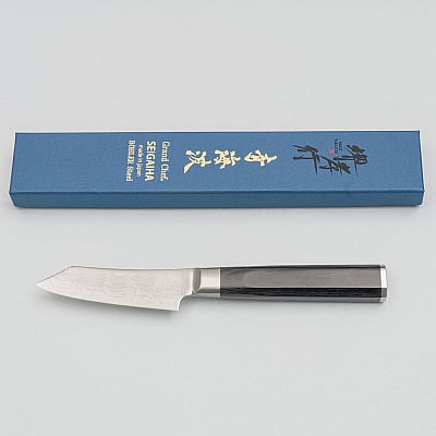 Sakai Takayuki Grand Chef Seigaiha Damascus Ktip Petty 8 cm