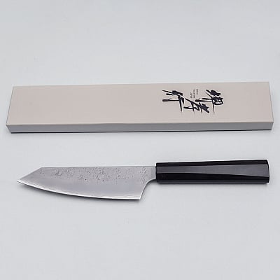 Sakai Takayuki VG10 Nashiji Ebony Kengata 16 cm