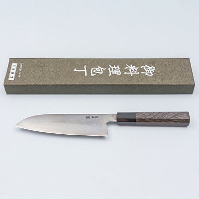 Shigeki Tanaka Aogami 2 Damascus Santoku 16.5 cm