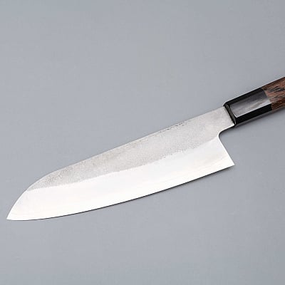 Shigeki Tanaka Ginsan Wenge Santoku 16.5 cm
