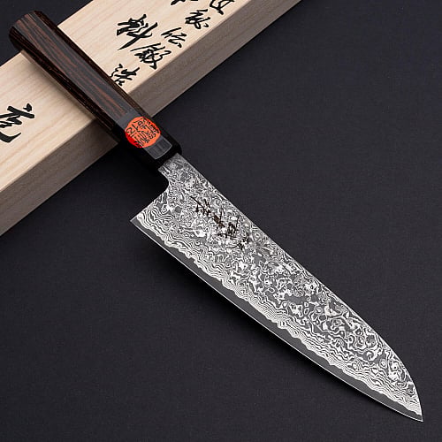 Shigeki Tanaka SG2 Damascus Gyuto 18 cm