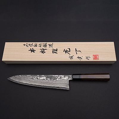 Shigeki Tanaka SG2 Damascus Gyuto 24 cm