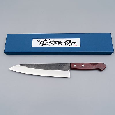 Shigeki Tanaka Aogami 2 Red Gyuto 21 cm