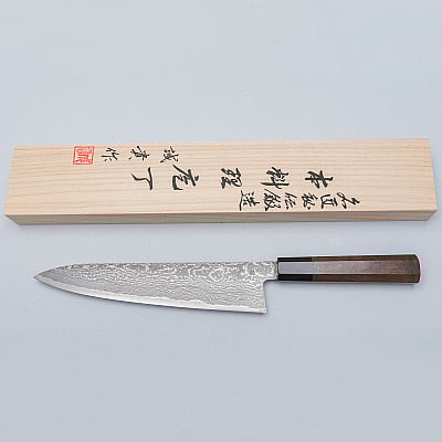 Shigeki Tanaka SG2 Damascus Gyuto 24 cm