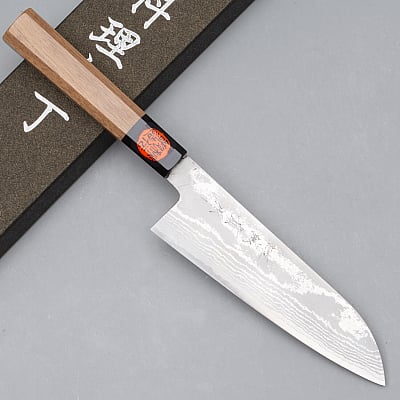 Shigeki Tanaka VG10 Damascus Santoku