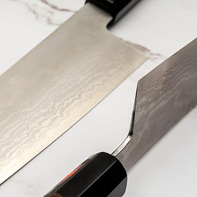 Shigeki Tanaka VG10 Damascus Santoku