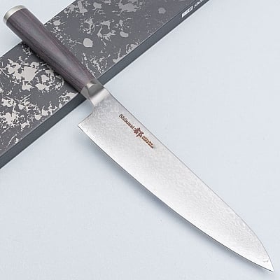 Shizu Miyako Damast Gyuto 21 cm