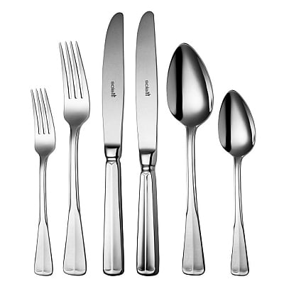 Sola Bestek Haagsch Lofje Verzilverd 9 persoons 90-Delig