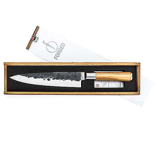 Olive Forged Kochmesser 20 cm