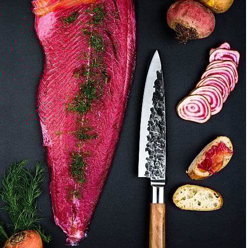 Olive Forged Kochmesser 20 cm