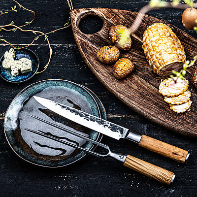 Olive Forged Vleesmes 20 cm