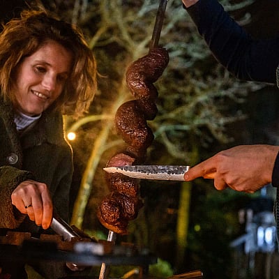 Olive Forged Vleesmes 20 cm