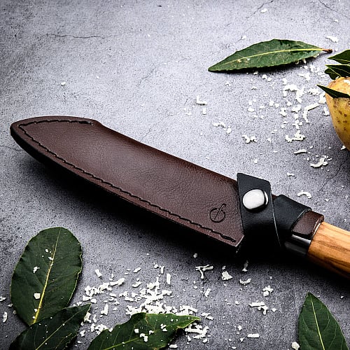 Olive Forged Santoku 14 cm