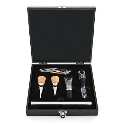 Laguiole Style de Vie Corkscrew Set Oak Wood 6-Piece