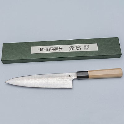Sukenari Ginsan Gyuto Magnolia 21 cm