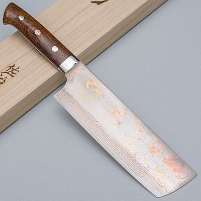 Takeshi Saji Rainbow Aogami Ironwood Nakiri