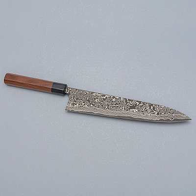 Takeshi Saji SG2 Nickel Damast Gyuto 24 cm 
