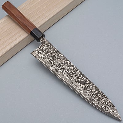 Takeshi Saji SG2 Nickel Damast Gyuto 24 cm 