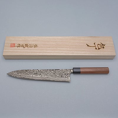 Takeshi Saji SG2 Nickel Damast Gyuto 24 cm 