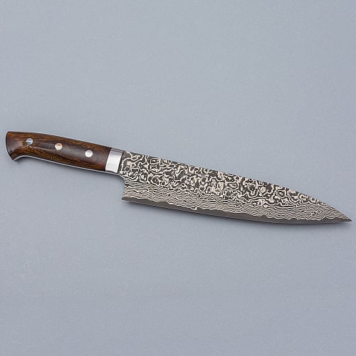 Takeshi Saji SG2 Nickel Damast Ironwood Gyuto 21 cm