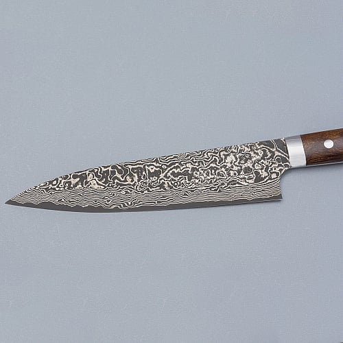 Takeshi Saji SG2 Nickel Damast Ironwood Gyuto 21 cm