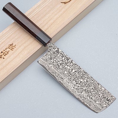 Takeshi Saji SG2 Nickel Damast Nakiri