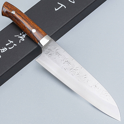 Takeshi Saji SRS13 Ironwood Santoku 