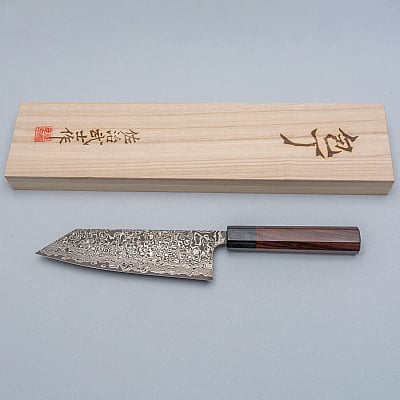 Takeshi Saji SG2 Nickel Damast Bunka 17.5 cm 