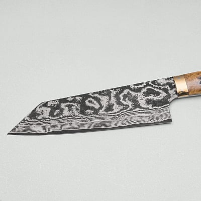Takeshi Saji VG10 Nickel Damast Staghorn Bunka 17 cm