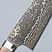 Takeshi Saji VG10 Rainbow Etched Cowhorn Santoku 16.5 cm