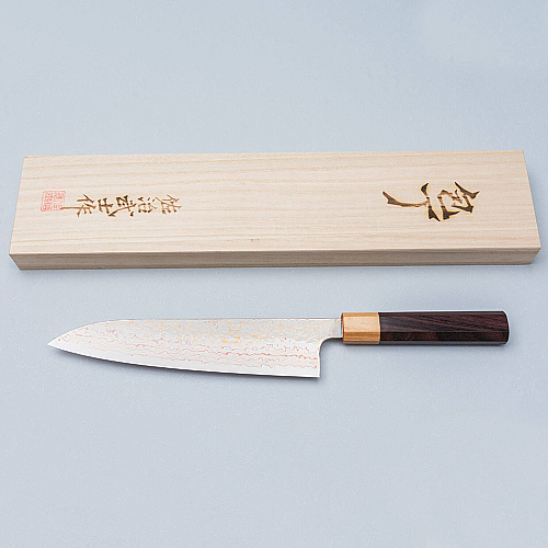 Takeshi Saji Rainbow VG10 Gyuto 21 cm