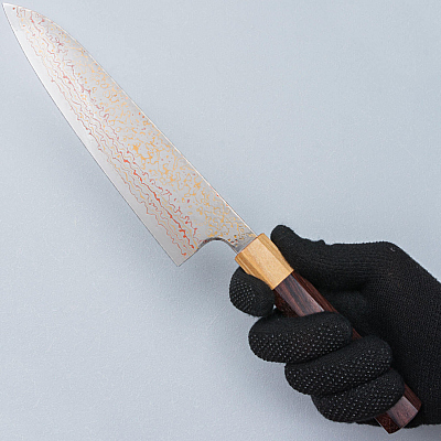 Takeshi Saji Rainbow VG10 Gyuto 21 cm