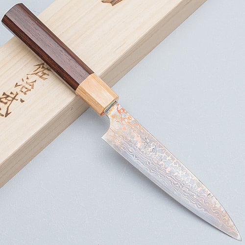 Takeshi Saji Rainbow VG10 Petty 13 cm