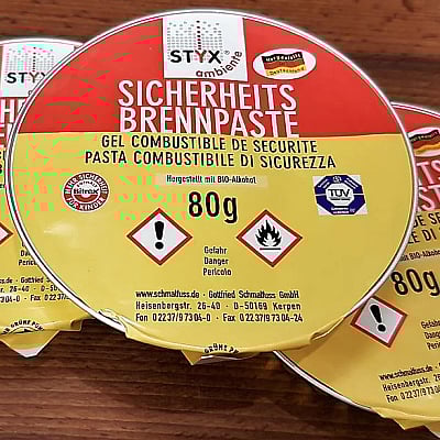 Styx Fire Paste for Fondue