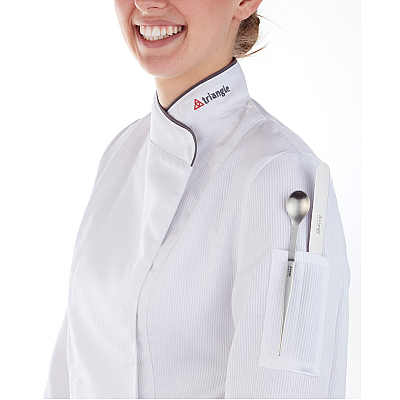 Triangle Tasting Spoon With Tweezers Stainless Steel