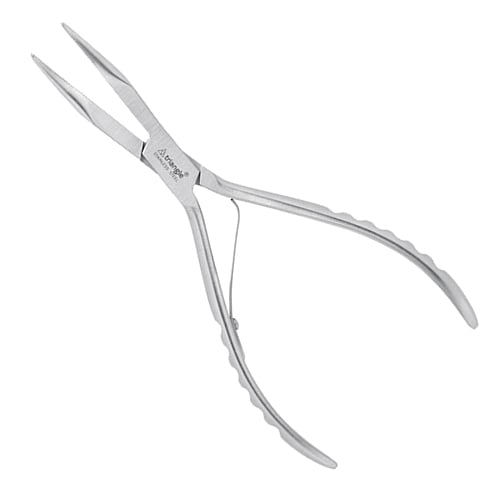 Triangle Fish Bone Pliers Stainless Steel Curved 