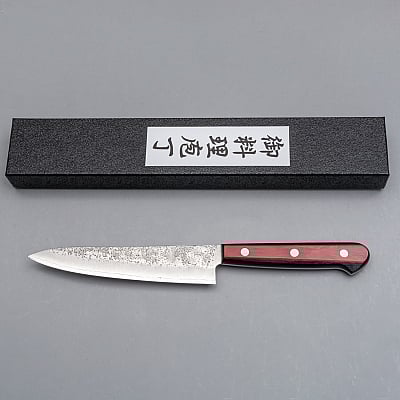 Tsunehisa Ginsan Nashiji Red Petty 13 cm