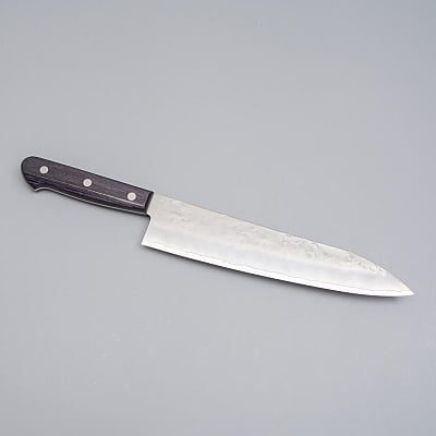 Tsunehisa Ginsan Nashiji Purple Gyuto 21 cm