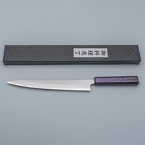 Tsunehisa Shirogami Lacquered Sujihiki 24 cm