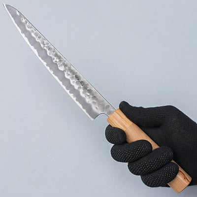 Tsunehisa Shirogami Tsuchime Migaki Sujihiki 24 cm