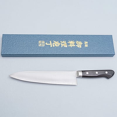 Tsunehisa VG-1 Migaki Yo Black Gyuto 21 cm