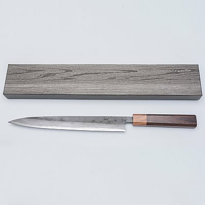Tsutomu Kajiwara Damascus Sujihiki 27 cm