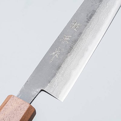 Tsutomu Kajiwara Damascus Sujihiki 27 cm